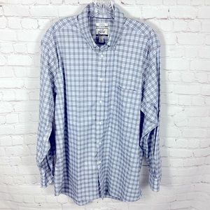 Jos. A. Bank 1905 Stretch Tailored Fit w/Brrr Comfort Dress Shirt Size XL 17-34‎